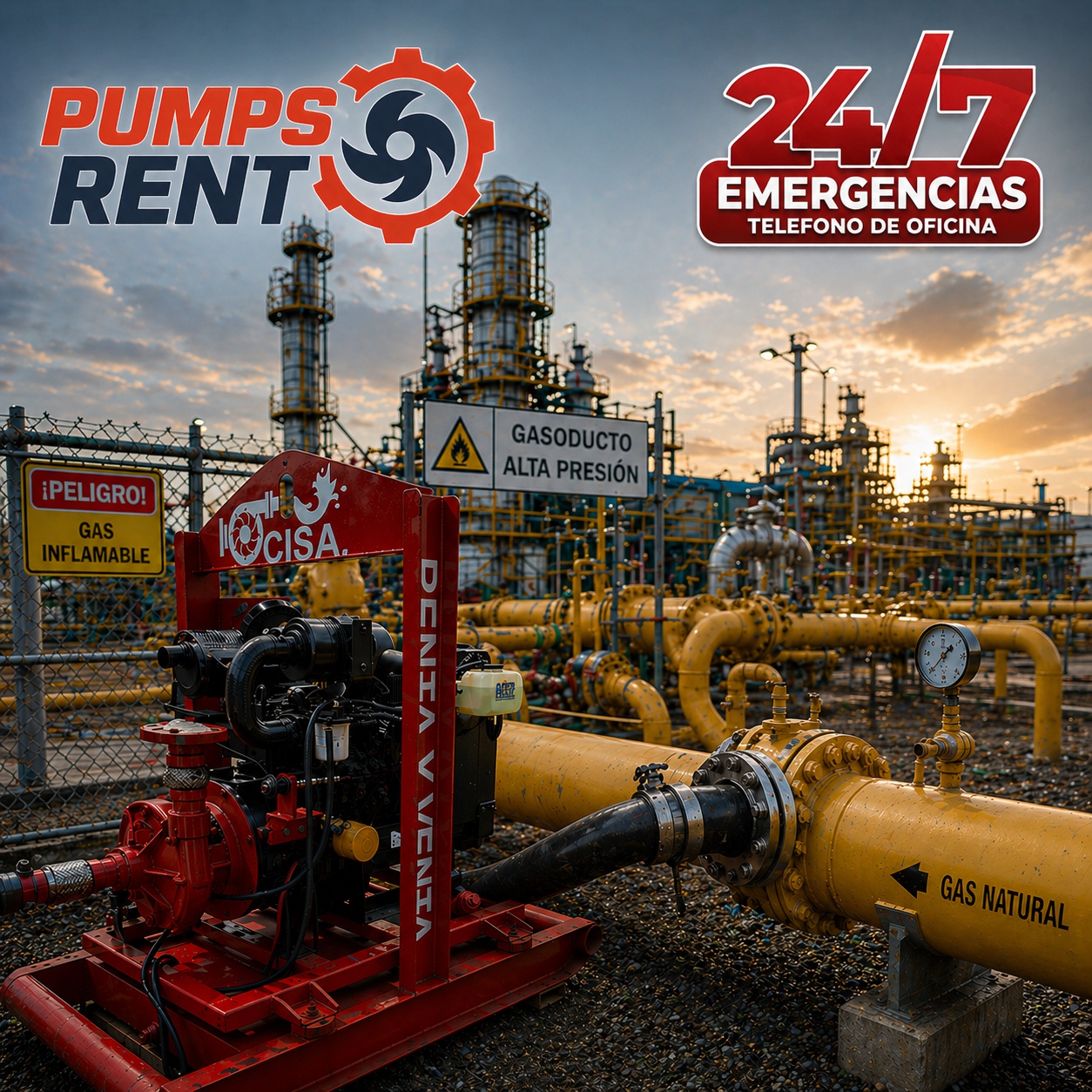 RENTA DE BOMBAS PARA ACHIQUE